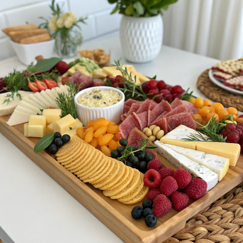 wedding shower charcuterie board inspiration