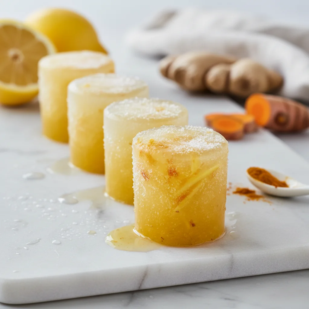 Frozen Lemon-Ginger-Turmeric Shots (An Easy Citrus Wellness Boost You’ll Love) 1 freepik frozen lemongingerturmeric wellness shots modern w 18653 - Frozen Lemon-Ginger-Turmeric Shots (An Easy Citrus Wellness Boost You’ll Love)