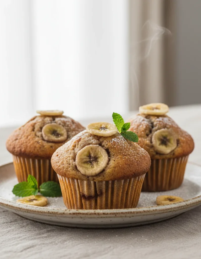 a 2 - Banana Bread Muffins
