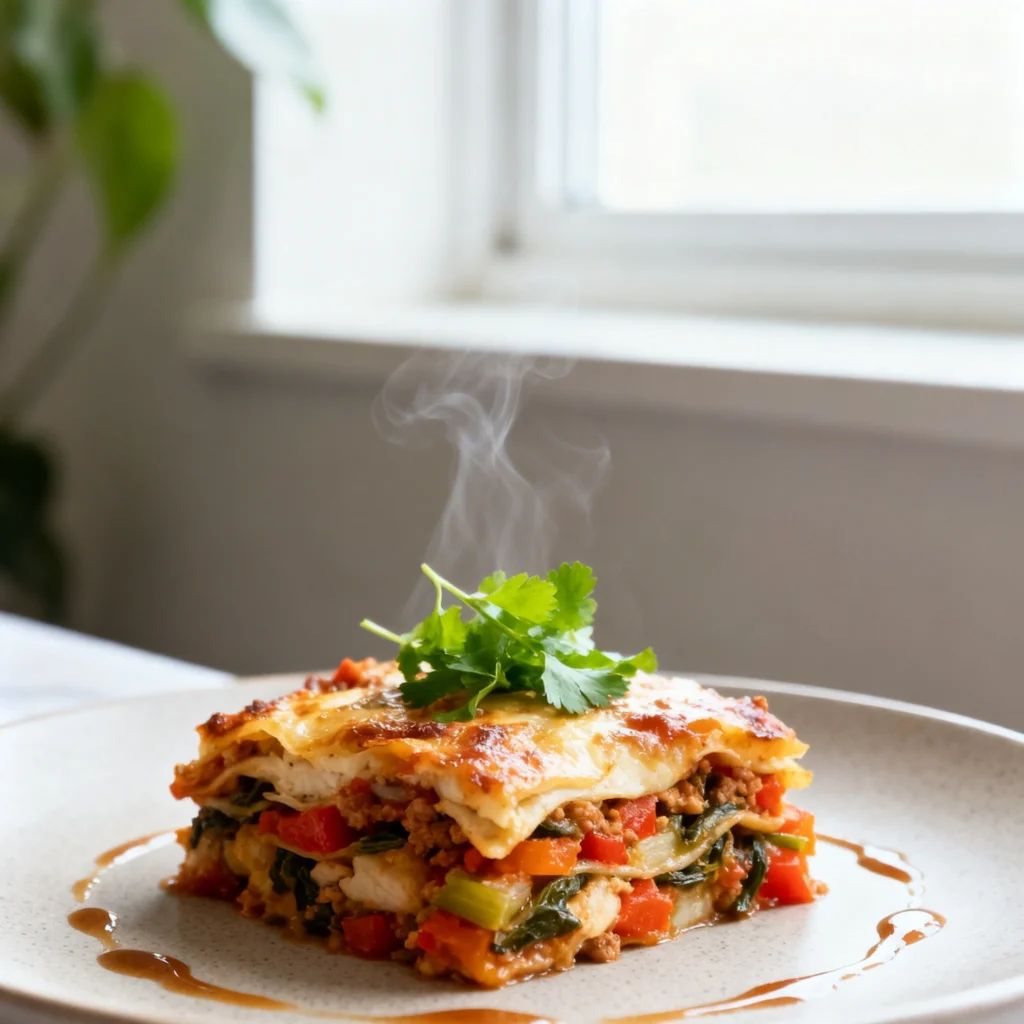 creation 2497560260 - Easy Weeknight Dinner Ideas: Veggie Lasagna