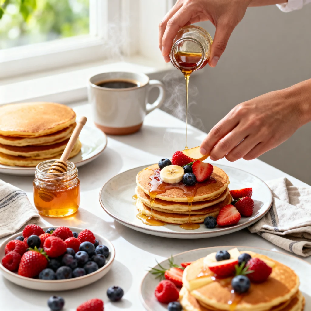 creation 2520889388 - Spring Brunch Pancakes Recipe