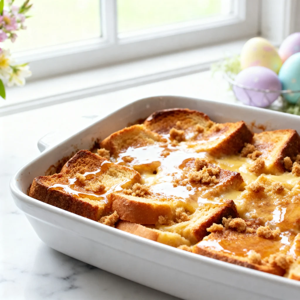 creation 2544993048 - Easy Easter Brunch French Toast Casserole