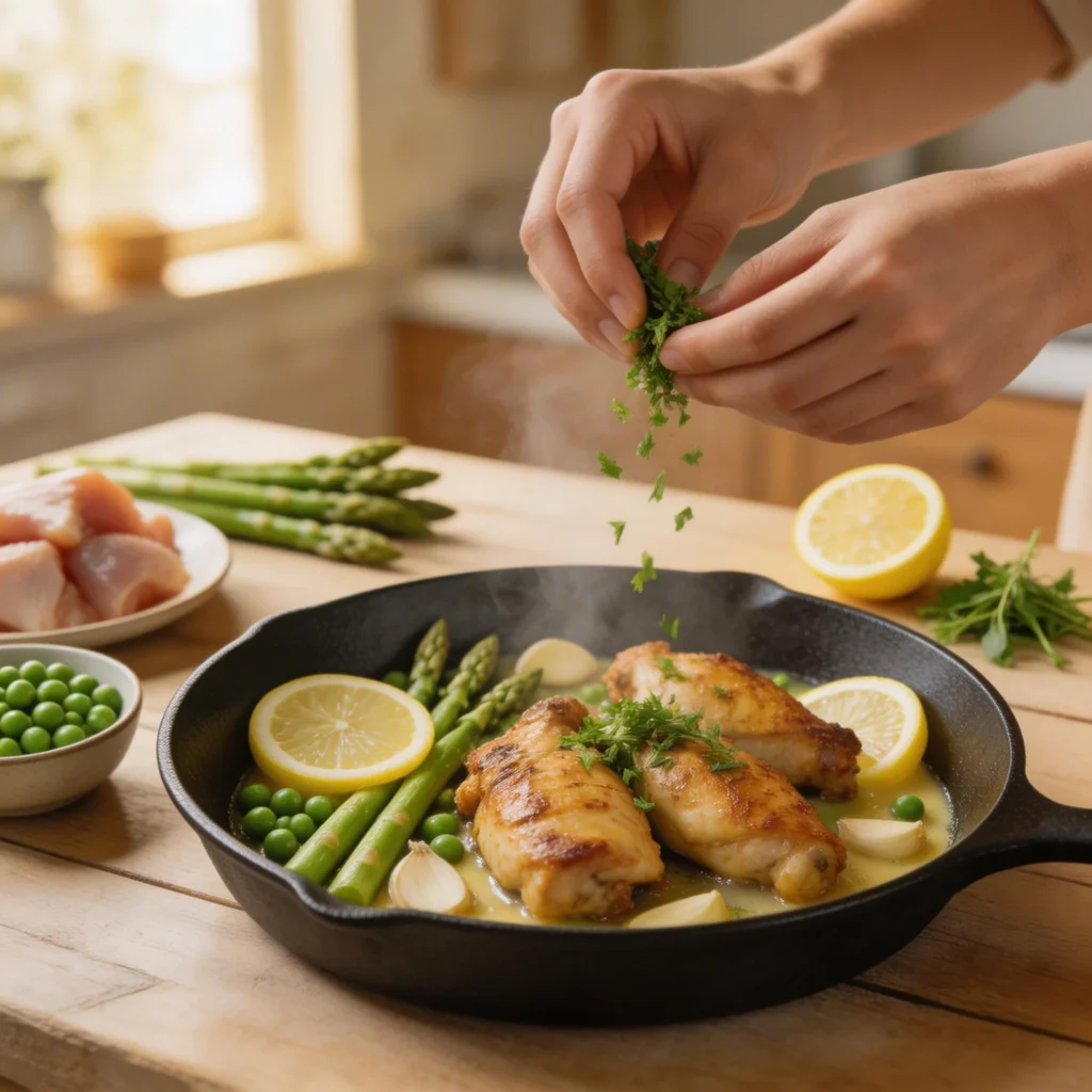 freepik vertical 23 bright natural window light clean high 26119 - Spring Chicken Skillet