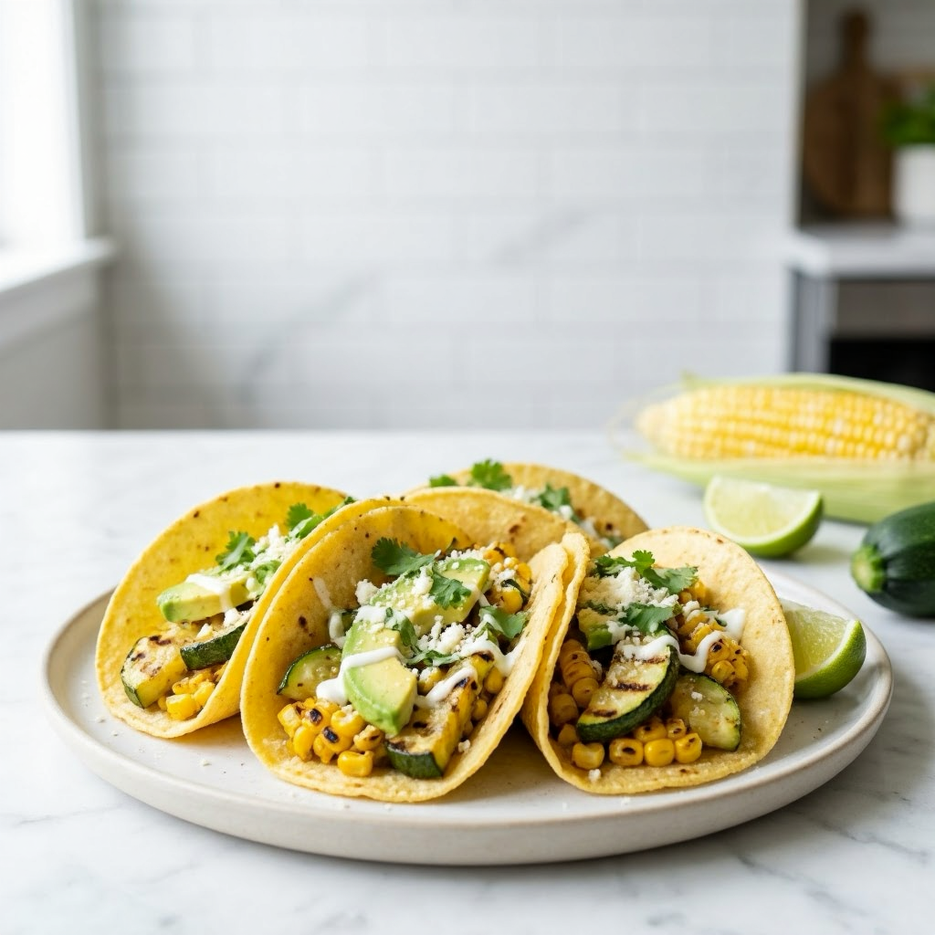 Max a High resolution real - Grilled Corn Zucchini Tacos: A Fresh Summer Dinner You’ll Want on Repeat