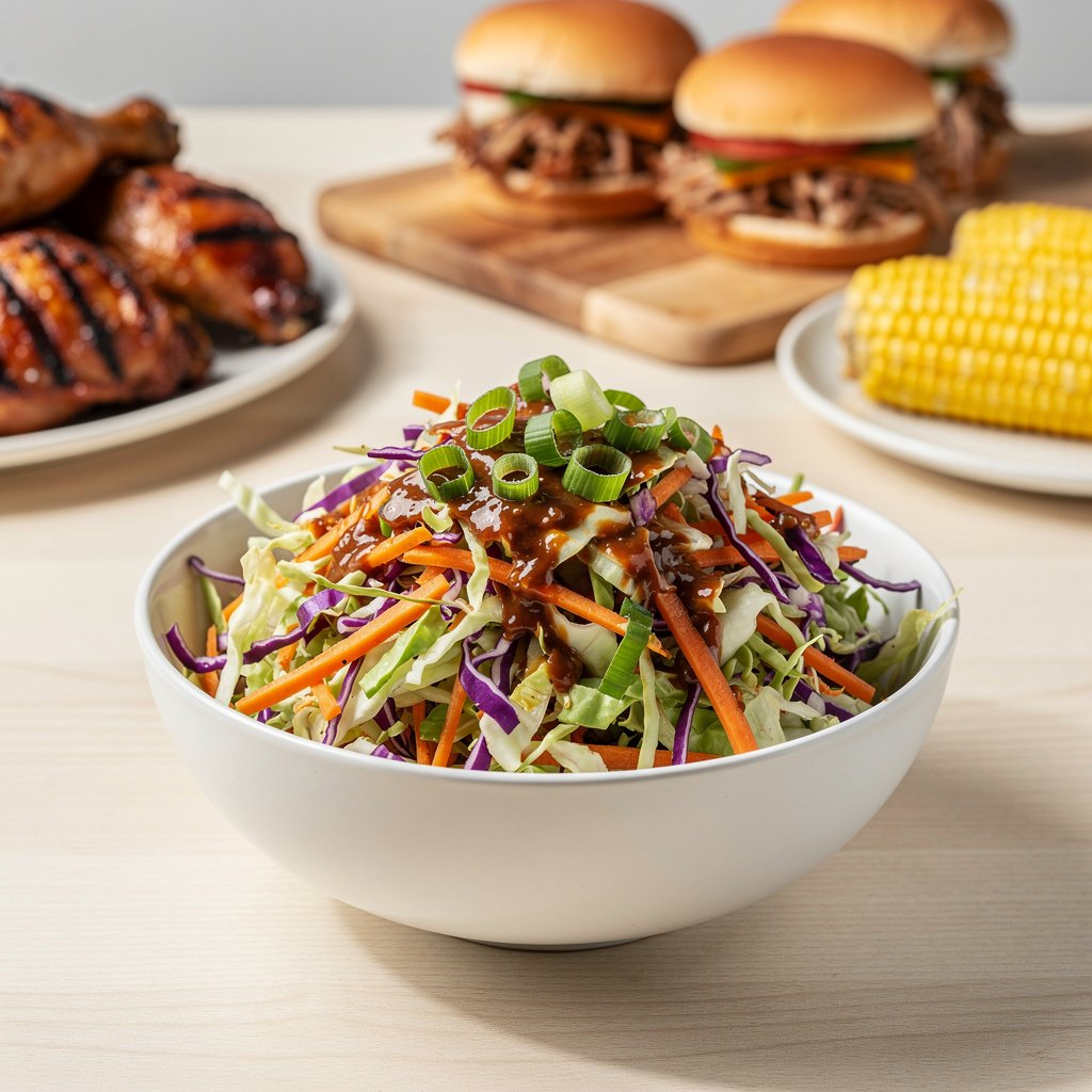 flux 2 max a High resolution real - Cabbage Crush BBQ Slaw: The Crunchy BBQ Side Dish That Steals the Table