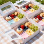 seedream 4 high res fal a Vertical Pinterest s 5 - Mini Cake Picnic Snack Boxes: The Cutest Sweet Treat Idea for Picnics and Parties