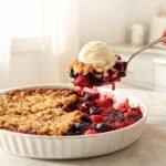 seedream 5.0 lite a Vertical Pinterest s 2 - 2-Ingredient Berry Cobbler: The Easiest Dessert That Tastes Homemade