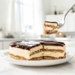 seedream 5.0 lite a Vertical Pinterest s 4 - No-Bake Chocolate Éclair Cake: The Easy Layered Dessert Everyone Loves