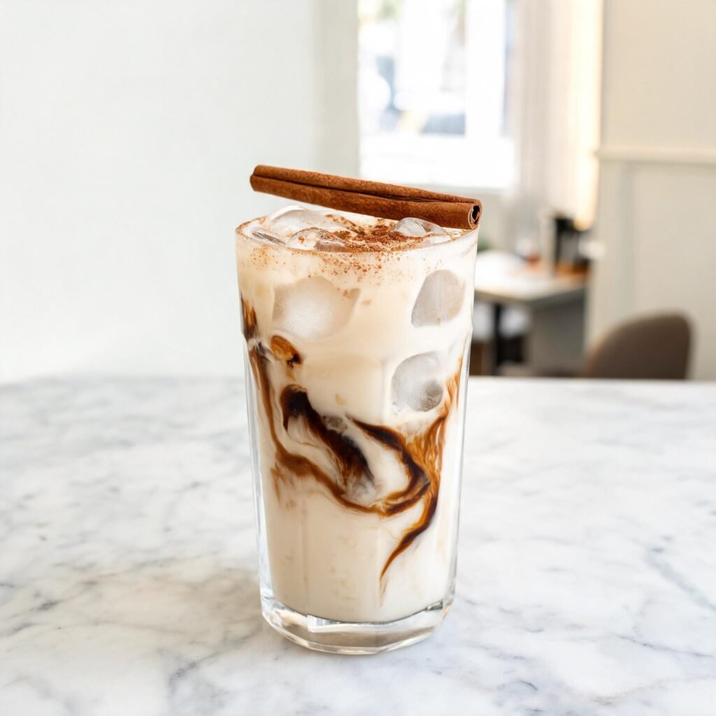 Dirty Horchata Latte: The Creamy Cinnamon Coffee Drink You’ll Want on Repeat 1 seedream 5.0 lite a Vertical Pinterest s 5 - Dirty Horchata Latte: The Creamy Cinnamon Coffee Drink You’ll Want on Repeat